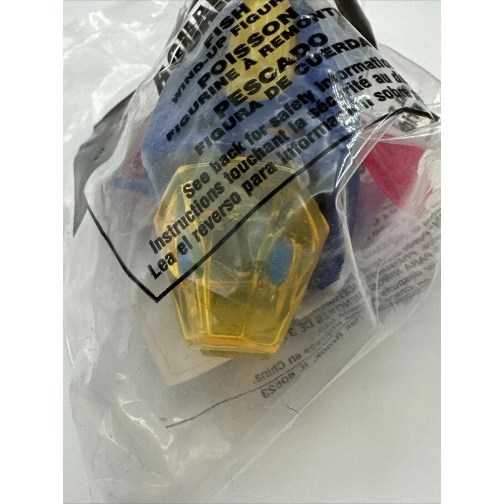 2001 McDonald's Tiger Electronics Aquaroid Lot of 2 - Fish & Jelly Fish‎